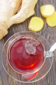 tea with ginger