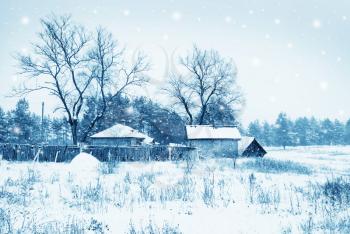 winter vilage