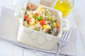 rice with vegetable