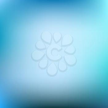 Vector illustration of blue  soft colored abstract background. Summer light background