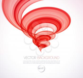 Vector Abstract twist waves  background. Template brochure design