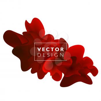 Abstract colorful vector background, color flow liquid wave for design brochure, website, flyer. Stream fluid