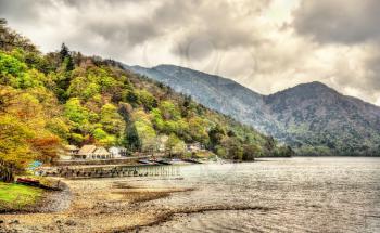 Lake Chuzenji in Nikko National Park - Japan