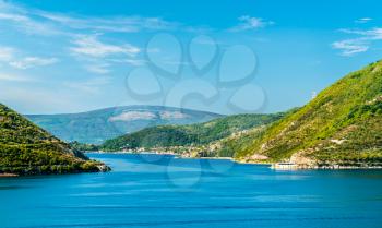 View of the Kotor Bay in Montenegro - Balkans, Europe
