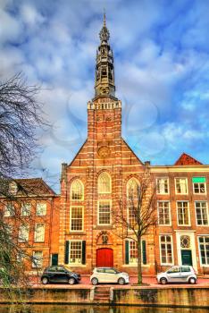 The Heilige Lodewijkkerk or the St. Louis Church in Leiden - South Holland, the Netherlands