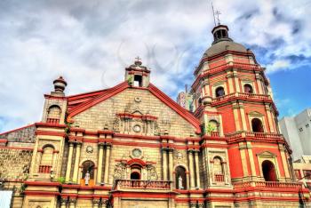 Binondo Church or Minor Basilica of Saint Lorenzo Ruiz. Manila, the Philippines