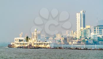 The Haji Ali Dargah, a famous tomb and a mosque in Mumbai, - Maharashtra, India