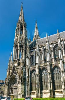 The Abbey Church of Saint-Ouen in Rouen - Normandy, France