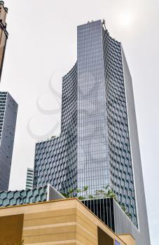Buildings in Singapore Central Business District, Southeast Asia