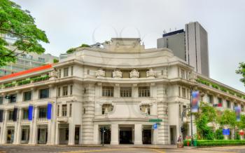 The Capitol Building, a historic cinema in Singapore. Built in 1933
