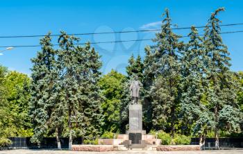 Monument to soviet leader Vladimir Lenin in Rostov-on-Don, Russia