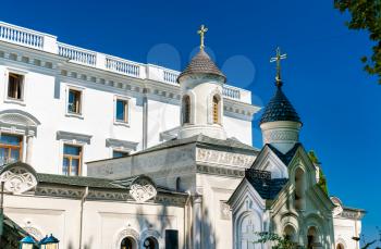 Holy Cross church at the Livadia Palace in Yalta - Crimea, Europe
