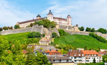 The Marienberg Fortress in Wurzburg - Bavaria, Germany