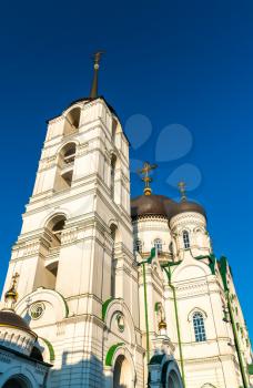 View of the Annunciation cathedral in Voronezh, Russia