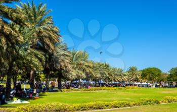 View of Zabeel park in Dubai, the Emirates