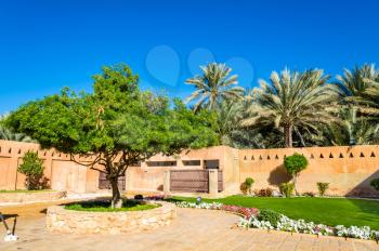 Garden at Al Ain Palace Museum - UAE