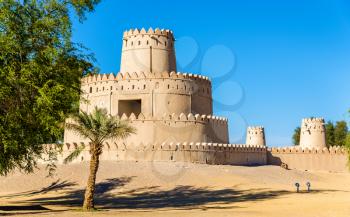 Towers of Al Jahili Fort in Al Ain, UAE