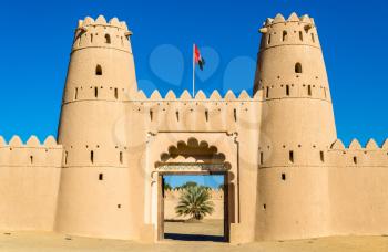 Entrance of Al Jahili Fort in Al Ain, UAE