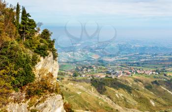 Monte Titano, a mountain in San Marino