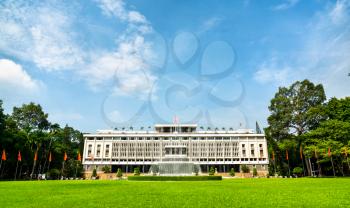 Independence Palace in Ho Chi Minh City, Vietnam