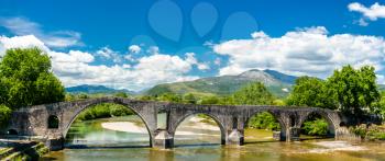 The Bridge of Arta across the Arachthos river in Greece