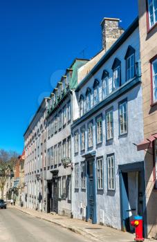 Buildings in the old town of Quebec City - Canada