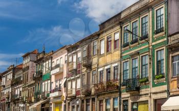 Residential buildings in Campanha district of Porto, Portugal