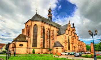 The Jesuit Church in Molsheim - Alsace, France