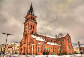 Saint Martin Chruch in Saint-Die-des-Vosges - Lorraine, France