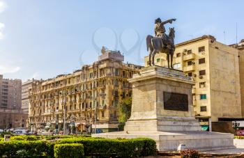 Statue of Ibrahim Pasha in Cairo - Egypt
