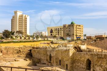 City walls of Cairo and Ad-Darrassa district - Egypt