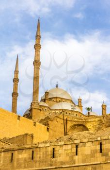 The Mosque of Muhammad Ali in Cairo - Egypt