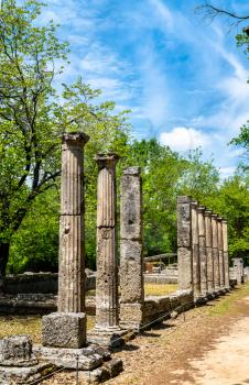 Archaeological Site of Olympia, UNESCO world heritage in Greece