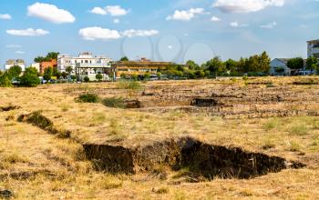 Ancient ruins in Merida - Badajoz, Spain