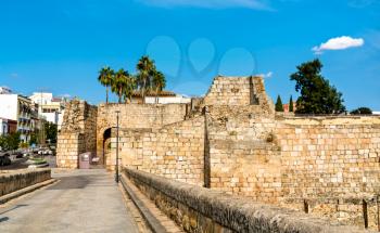 Alcazaba of Merida, UNESCO world heritage in Spain
