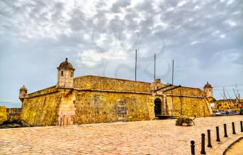 Fort of Ponta da Bandeira in Lagos - Algarve, Portugal