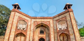 Bu Halima Gateway at the Humayun Tomb Complex in Delhi - India
