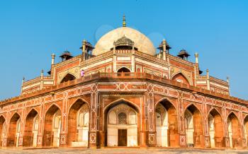 Humayun's Tomb, a UNESCO World Heritage Site in Delhi - India