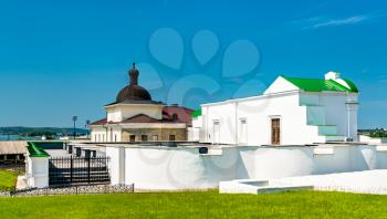 Buildings of Kazan Kremlin. UNESCO world heritage in Russia