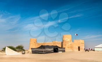 Al Zubarah Fort, a historic military fortress in Qatar, Middle East