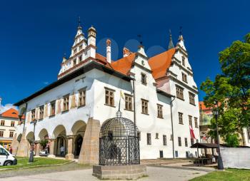 Old Town Hall in Levoca. A UNESCO wold heritage site in Slovakia