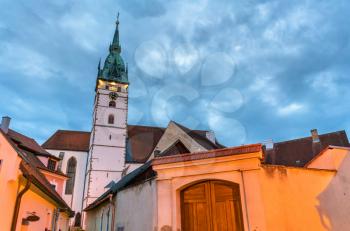 Church of the Assumption of the Virgin Mary in Jindrichuv Hradec - South Bohemia, Czech Republic