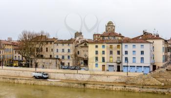 Embankment of Arles - France, Provence-Alpes-Cote d'Azur