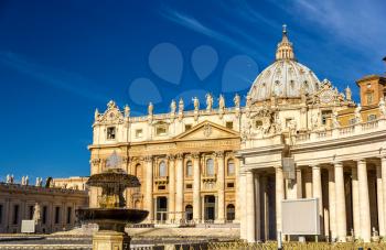 St. Peter's Basilica in Vatican City - Rome