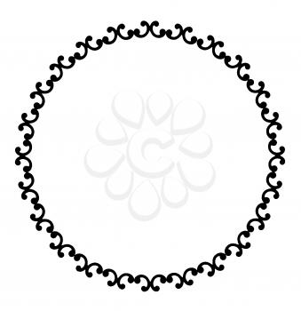 Royalty Free Clipart Image of a Frame