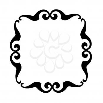 Royalty Free Clipart Image of a Frame