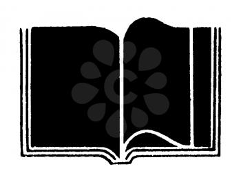 Royalty Free Clipart Image of a Book