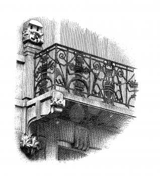 Balconies Illustration