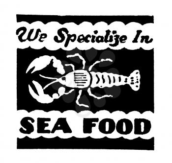 Seafood Illustration