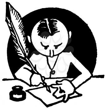 Writer Illustration